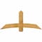 Ekena Millwork Bellingham Rough Sawn Timber Gable Bracket, Western Red Cedar, 60"W x 27"H x 2"D x 6"F, 11/12 Pitch GBW060X27X0206BEL00RWR - alternate 1